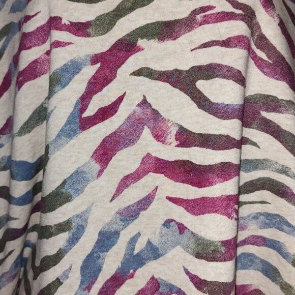 Secret Treasures zebra multicolor sleep top shirt Sz XL NWT - Picture 2 of 5